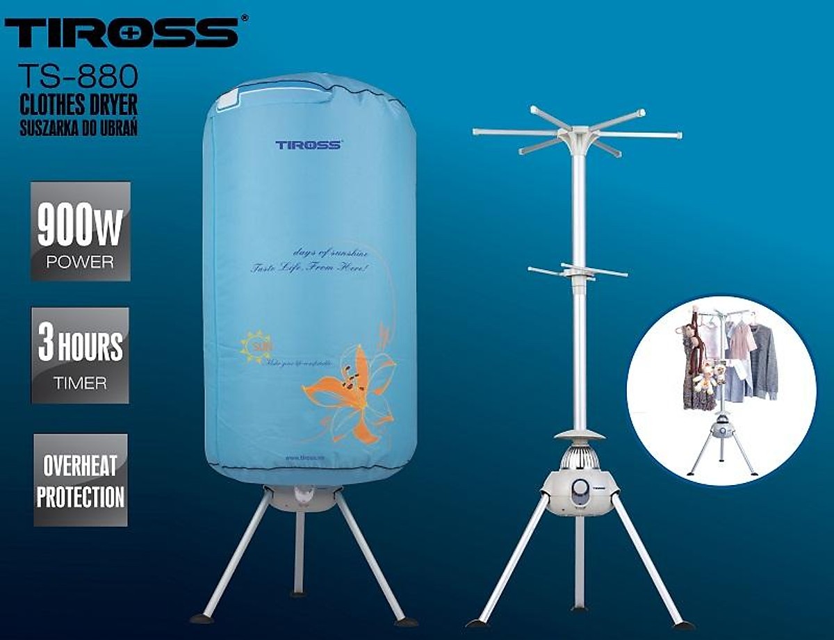 Tủ sấy quần áo TIROSS TS-880
