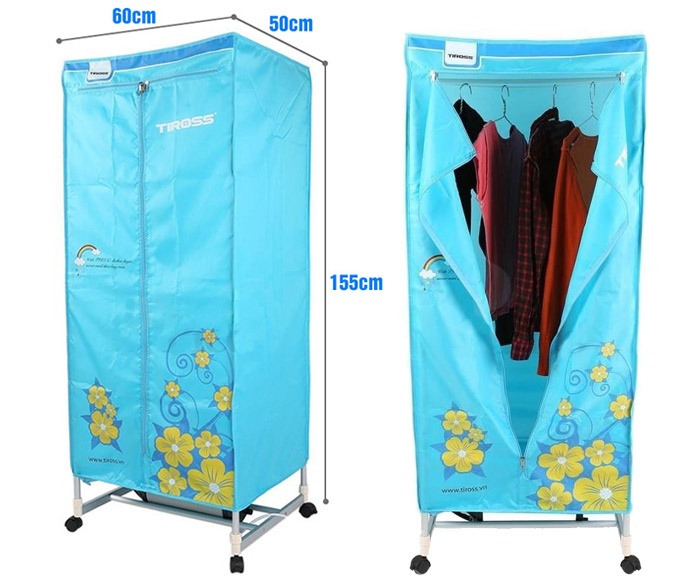 Tủ sấy quần áo TIROSS TS-882